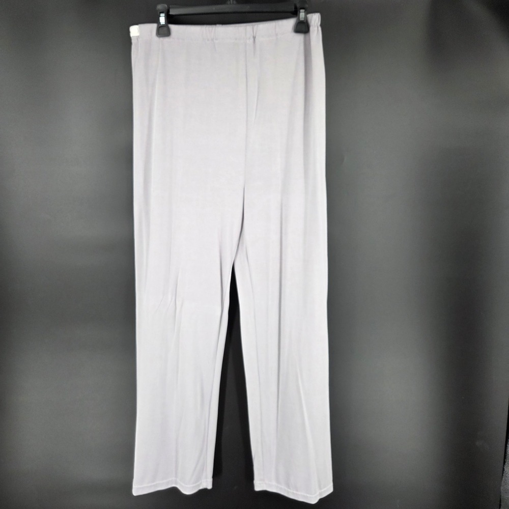Miduli Women Light Gray Adjustable Waist Maternity Lounge Pants Size L